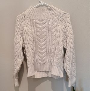 *LAST CHANCE*Target white cable knit sweater